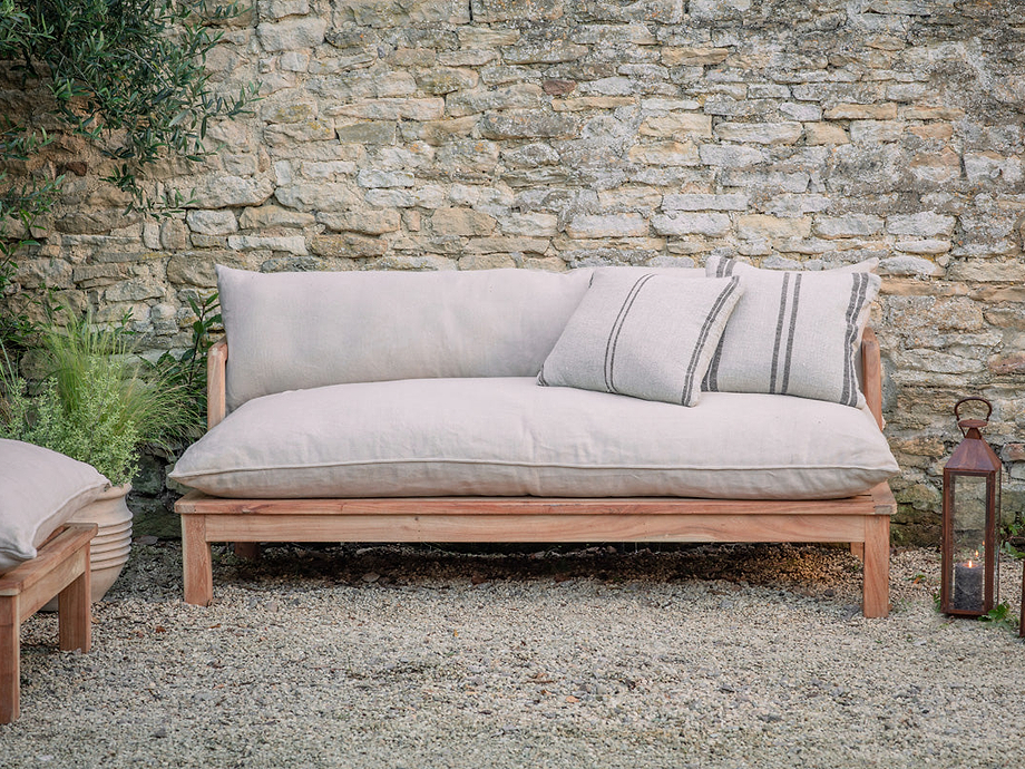 Sadhi Acacia Wood Outdoor Sofa