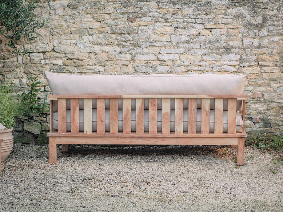 Sadhi Acacia Wood Outdoor Sofa