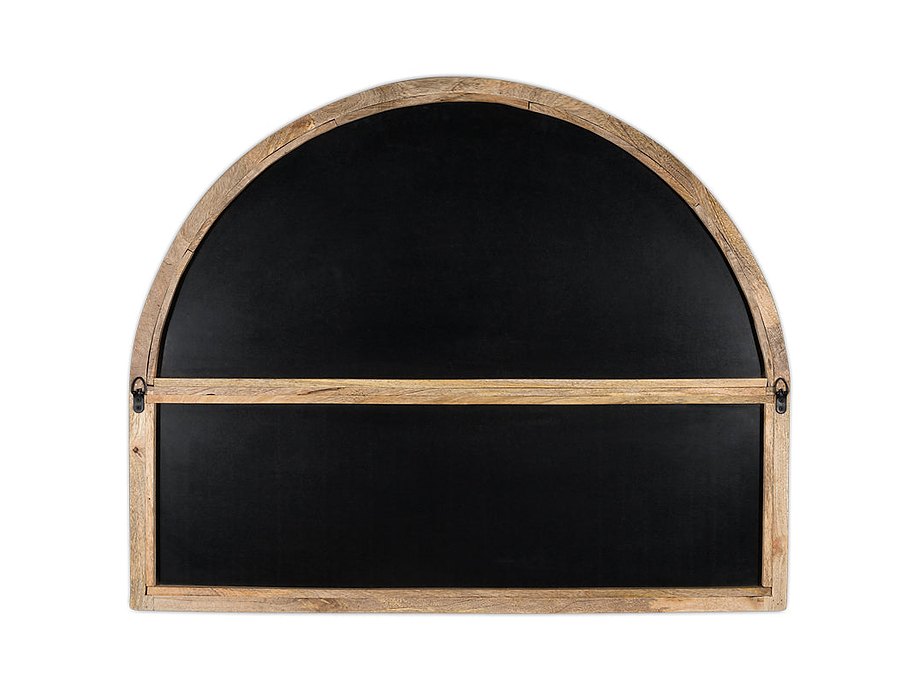 Sande Arched Mango Wood Mirror - Natural