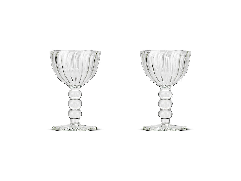 Santosa Sherry Glass - Clear (Set of 2)