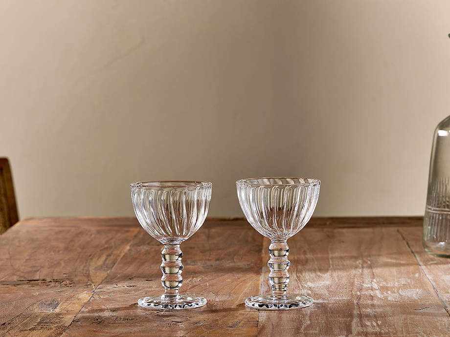 Santosa Sherry Glass - Clear (Set of 2)