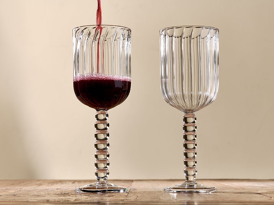 Santosa Wine Glass - Clear (Set of 2)