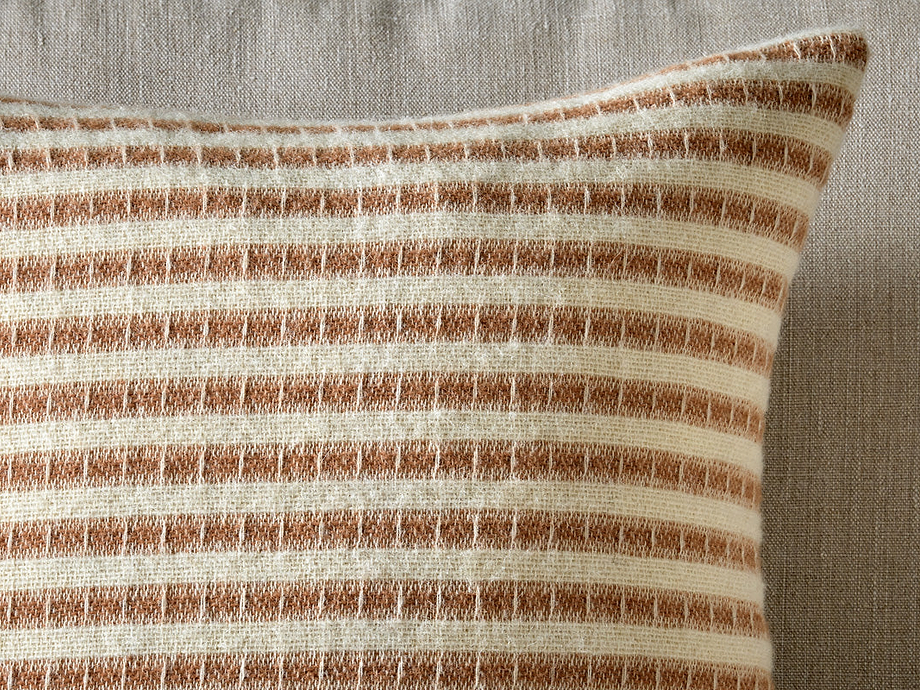 Sanval Wool Cushion Cover - Rust