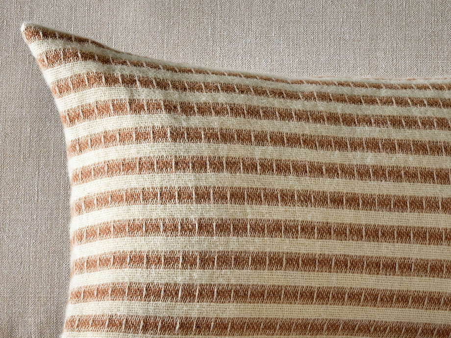 Sanval Wool Cushion Cover - Rust