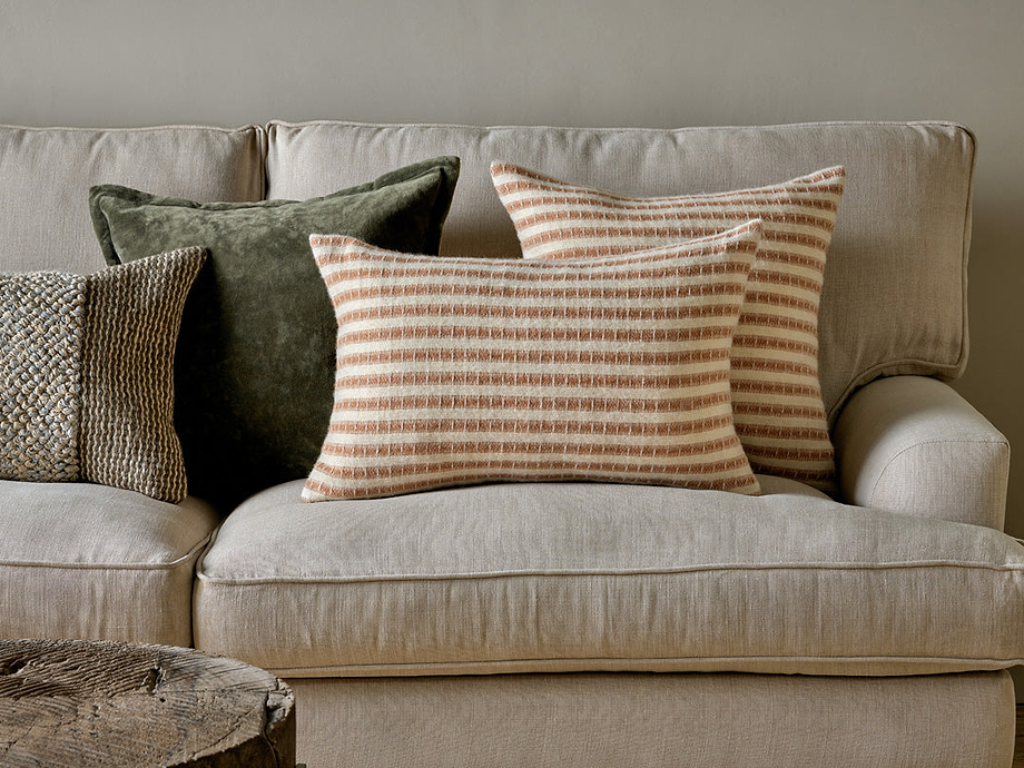 Sanval Wool Cushion Cover - Rust