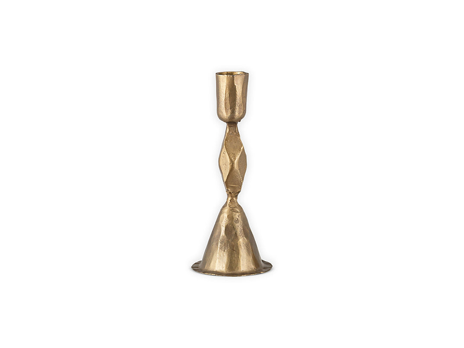 Shani Candlestick - Antique Brass