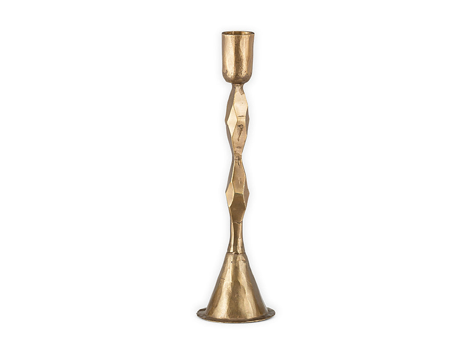 Shani Candlestick - Antique Brass