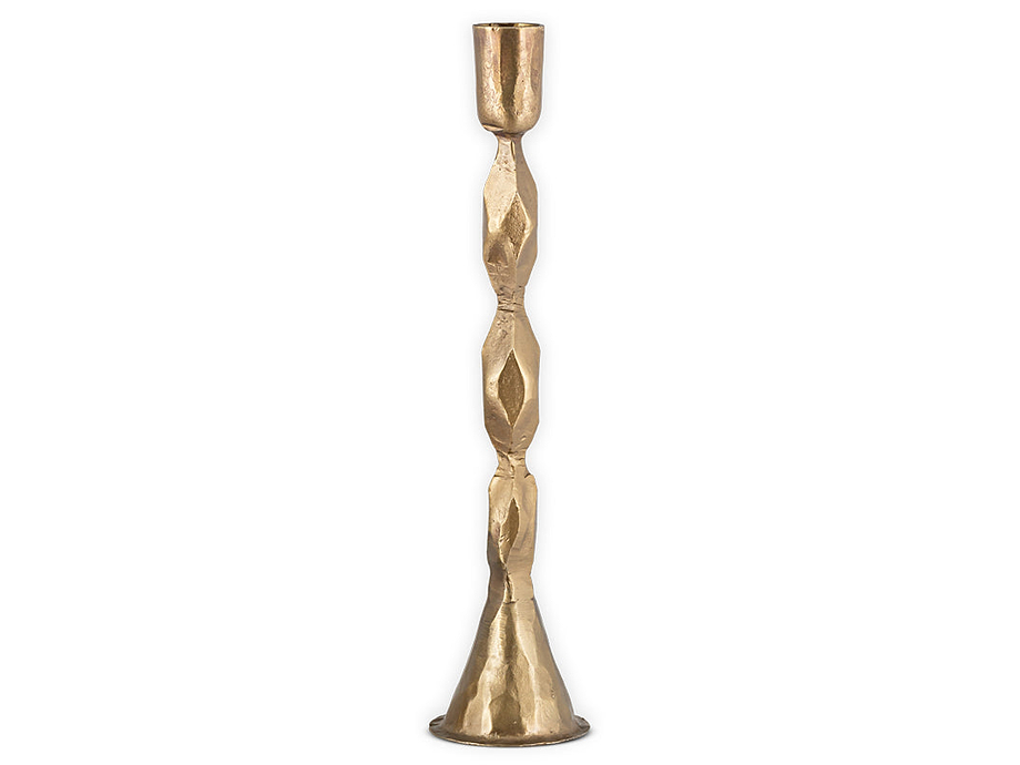 Shani Candlestick - Antique Brass