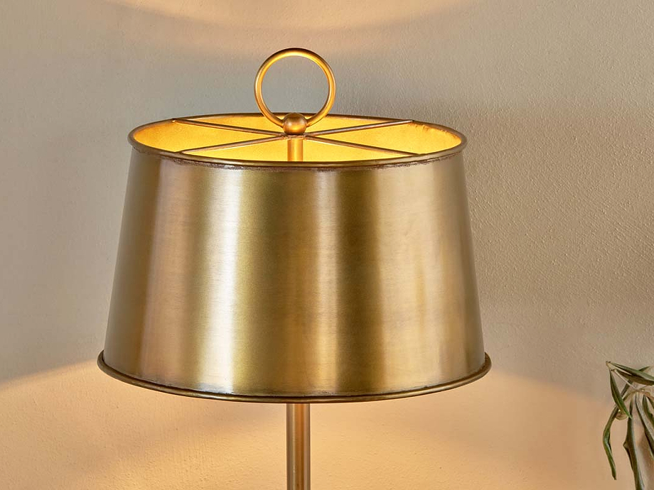 Siwan Table  Lamp - Antique Brass