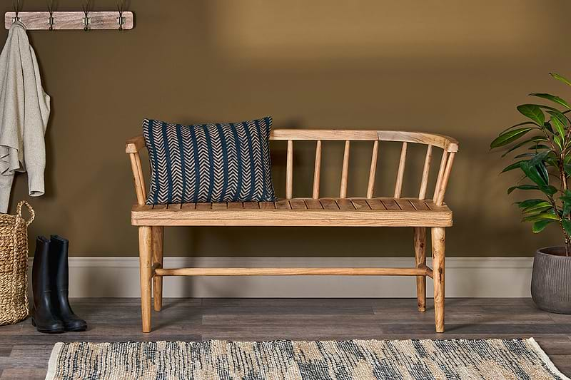 Tipu Acacia Wood Bench