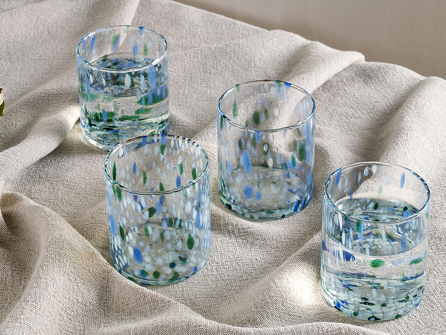 Taja Tumbler - Sea Blue (Set of 4)