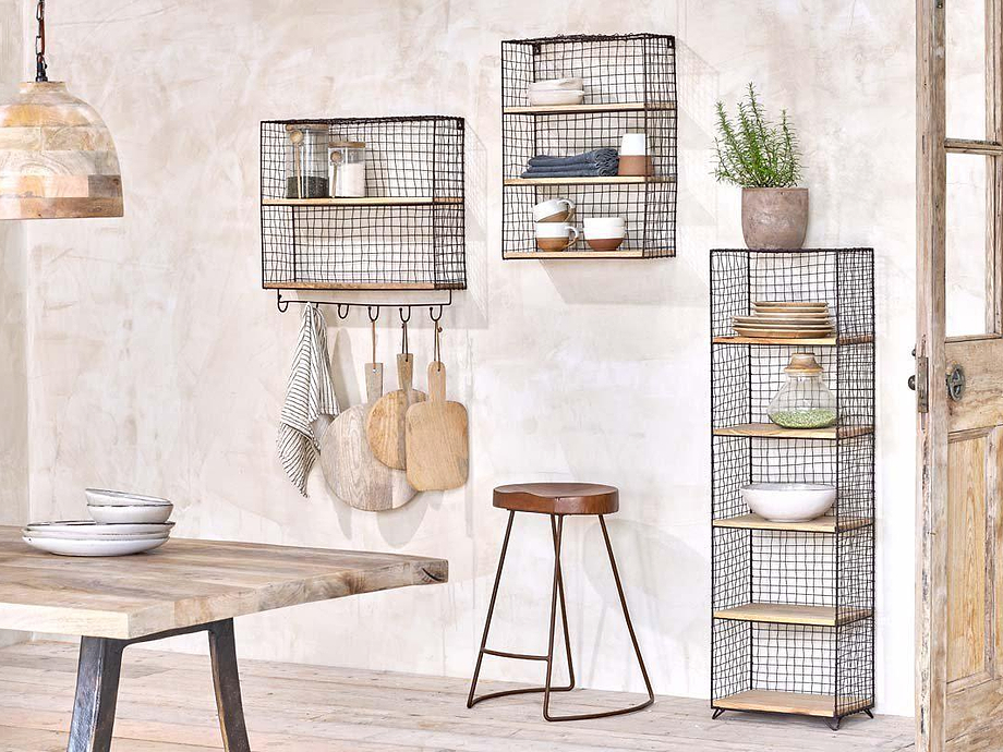 Tamba Shelf with Hooks