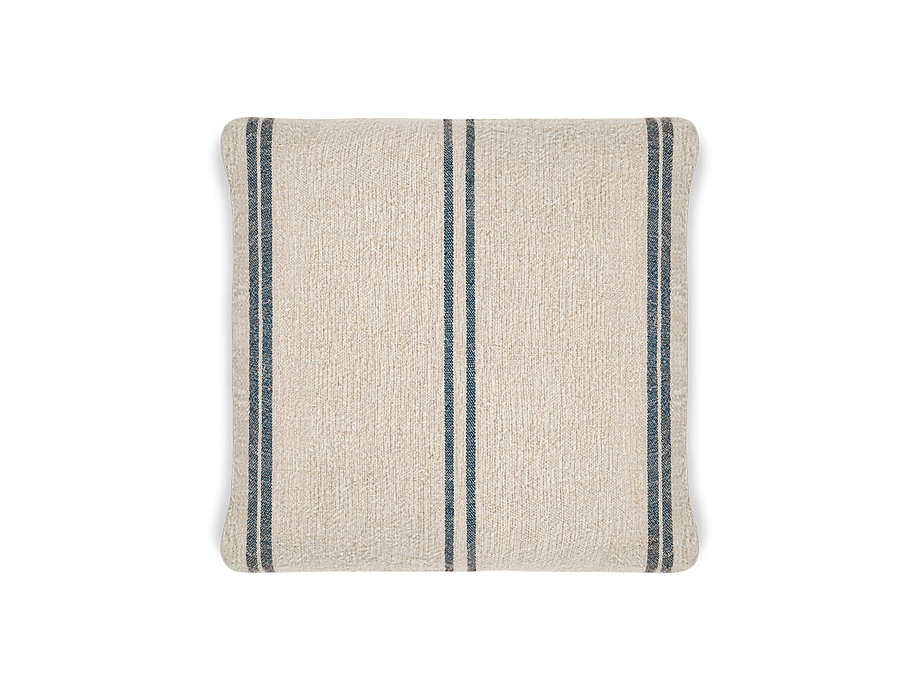 Tendali Linen Stripe Cushion Cover - Navy