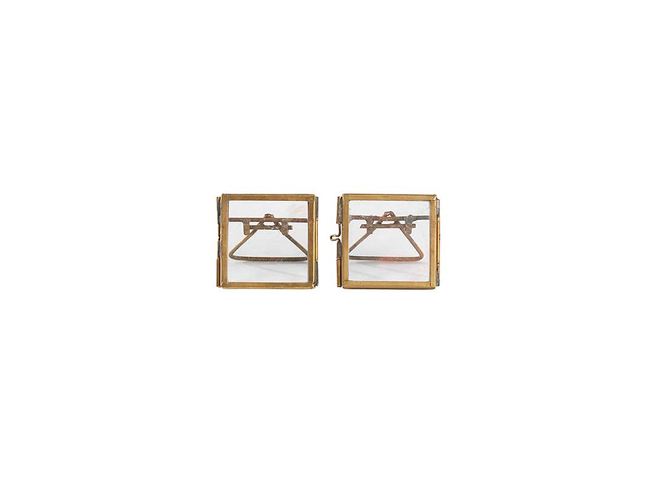 Tiny Danta Frame Antique Brass (Set of 2)