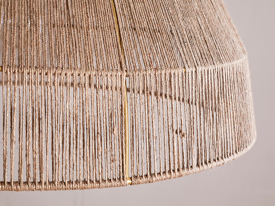 Tivi Natural Jute Lampshade - Natural