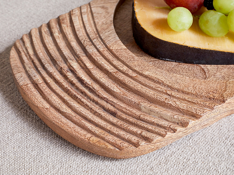 Tivisha Mango Wood Serving Board - Natural