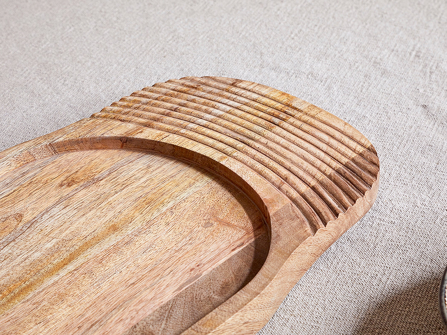 Tivisha Mango Wood Serving Board - Natural