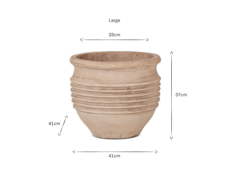 Ullu Terracotta Planter - Terracotta
