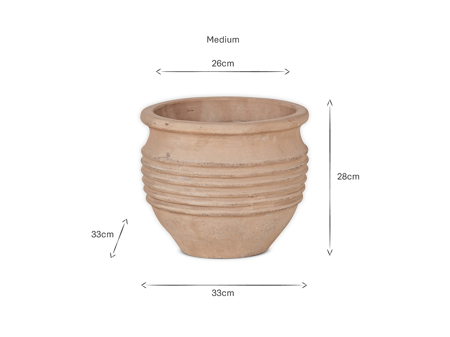 Ullu Terracotta Planter - Terracotta