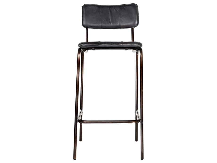 Ukari Counter Chair - Aged Black