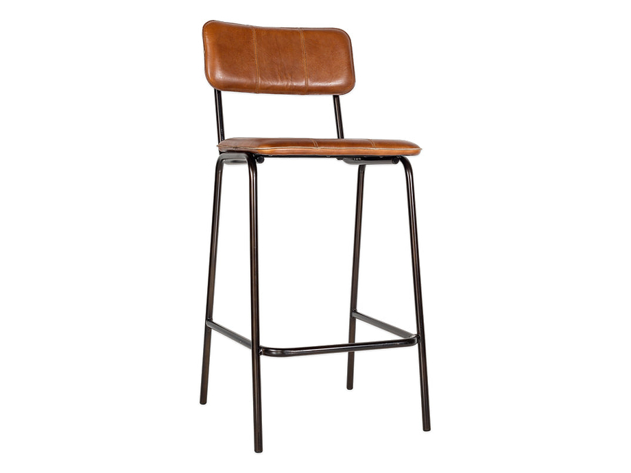 Ukari Counter Chair - Aged Tan