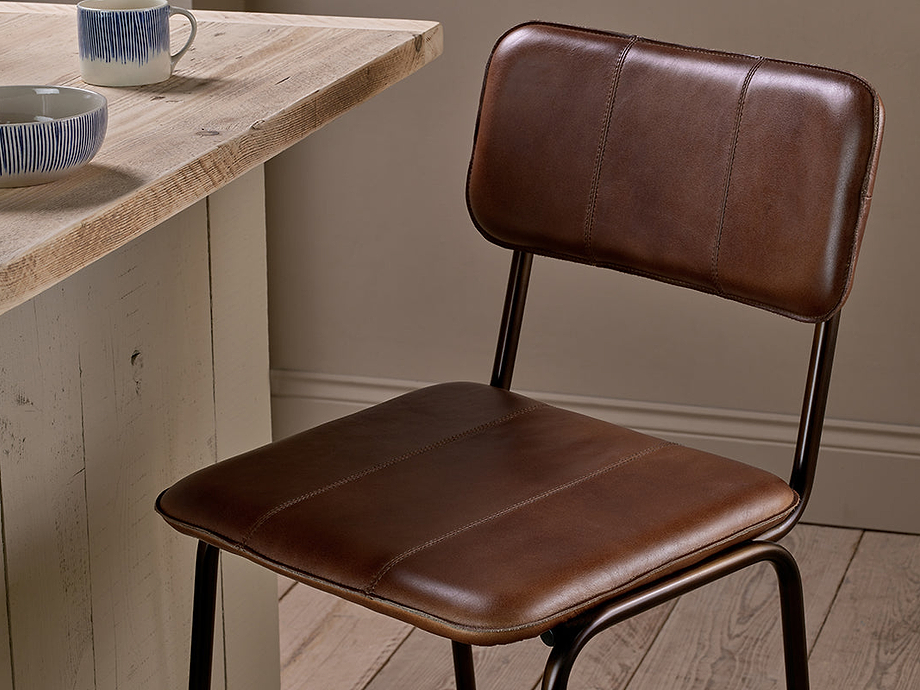 Ukari Counter Chair - Chocolate Brown