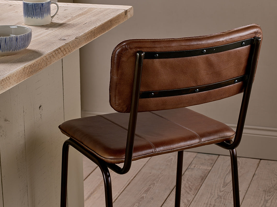 Ukari Counter Chair - Chocolate Brown