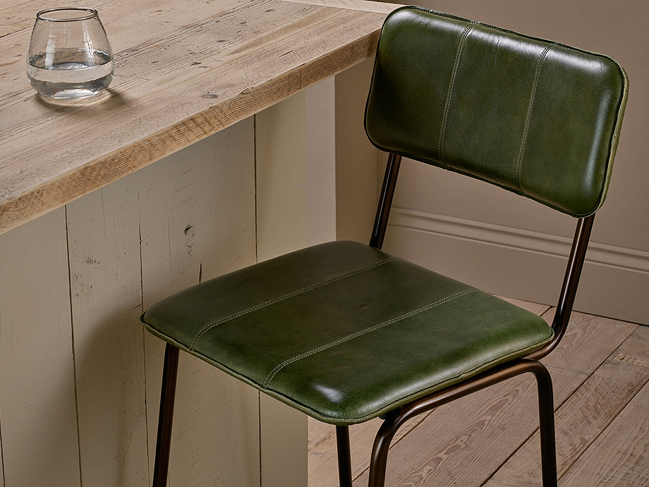 Ukari Counter Chair - Rich Green