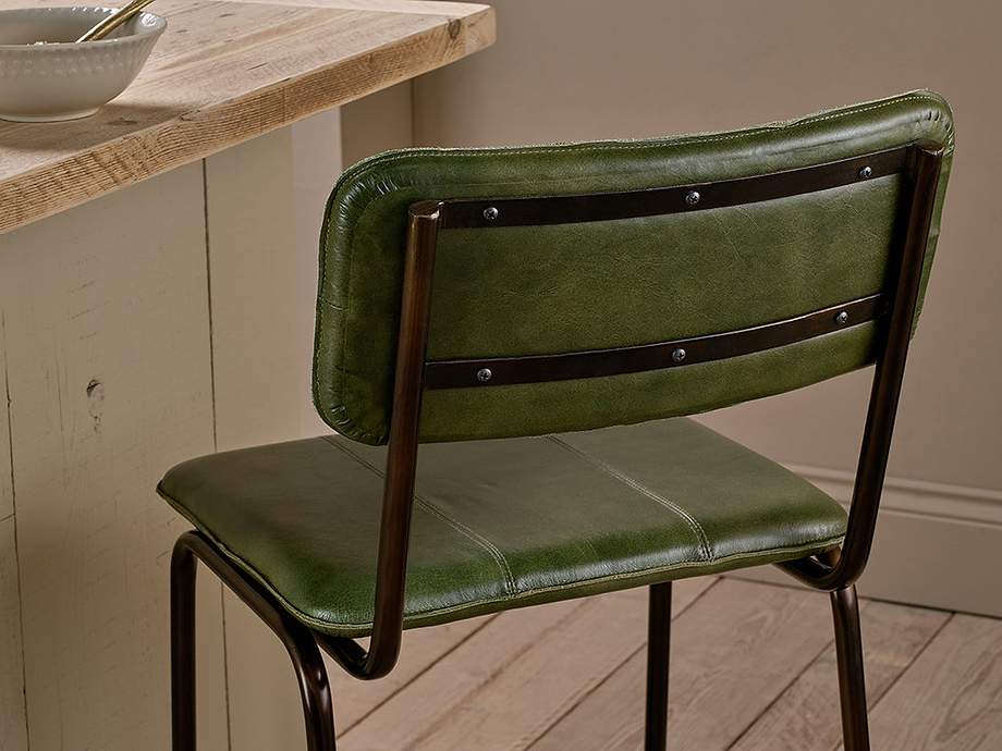 Ukari Counter Chair - Rich Green