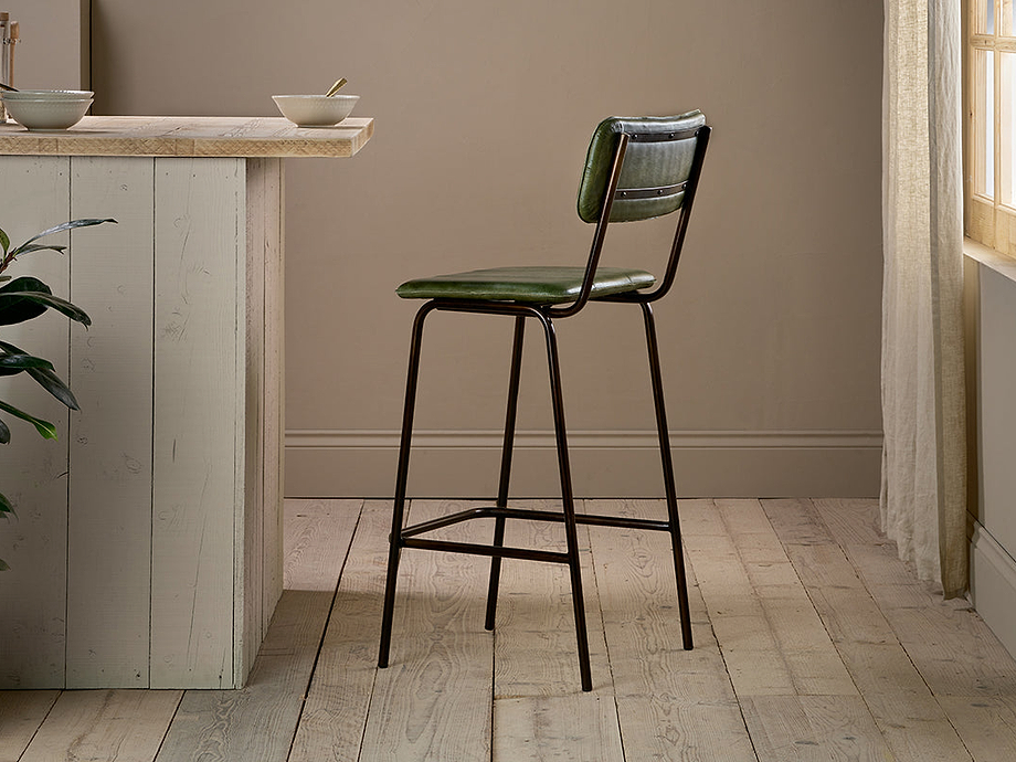 Ukari Counter Chair - Rich Green