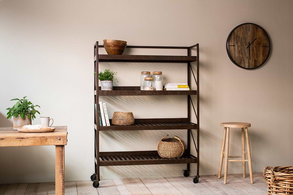 リビング収納 wood iron shelf 810*910*200 Umi Iron Shelf - Extra Large