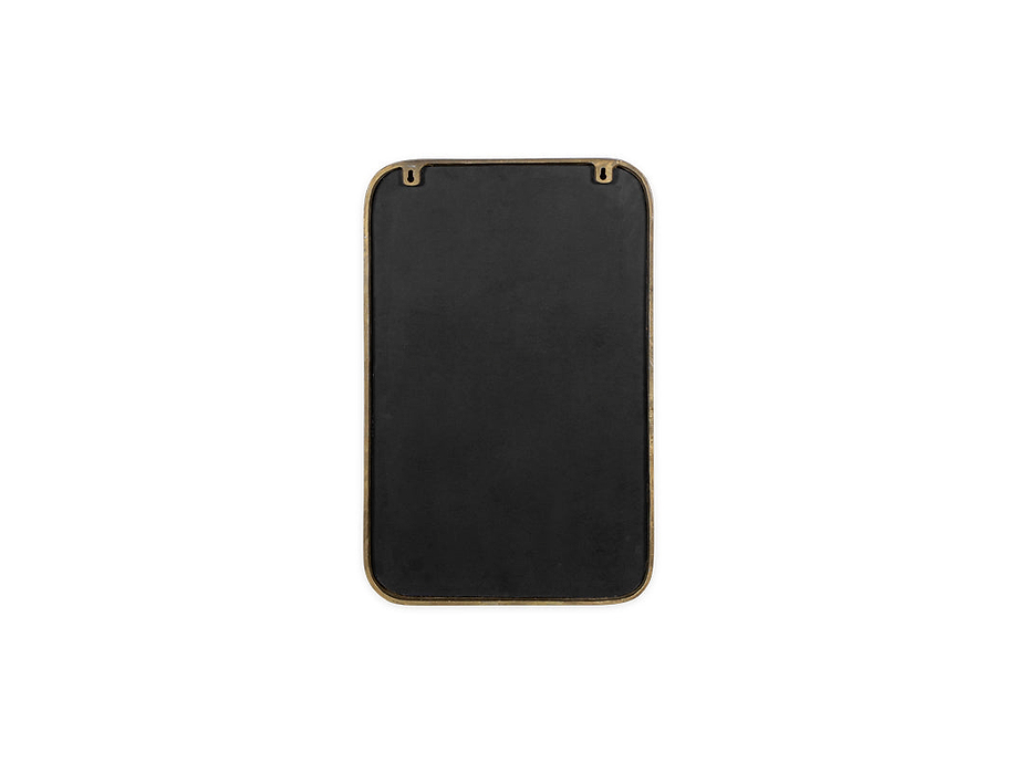 Ungura Rounded Mirror - Antique Brass - Small