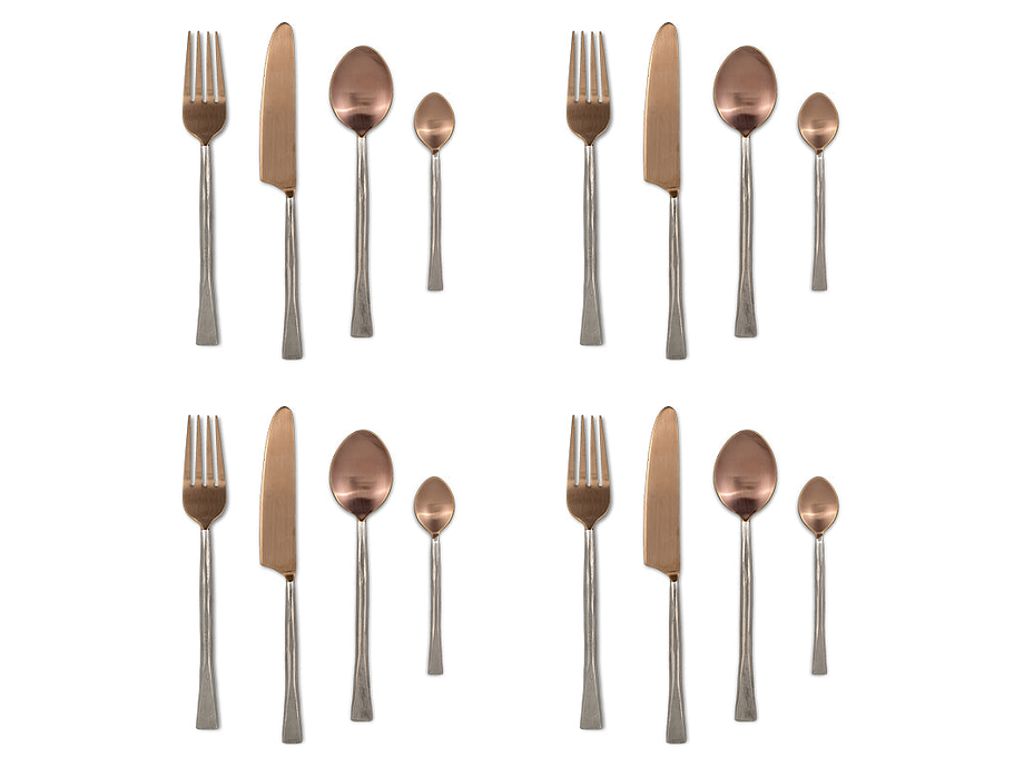 Usa Cutlery Set - Rose Gold (Set of 16)