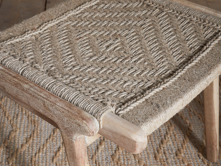 Vinay Woven Armless Dining Chair - Natural