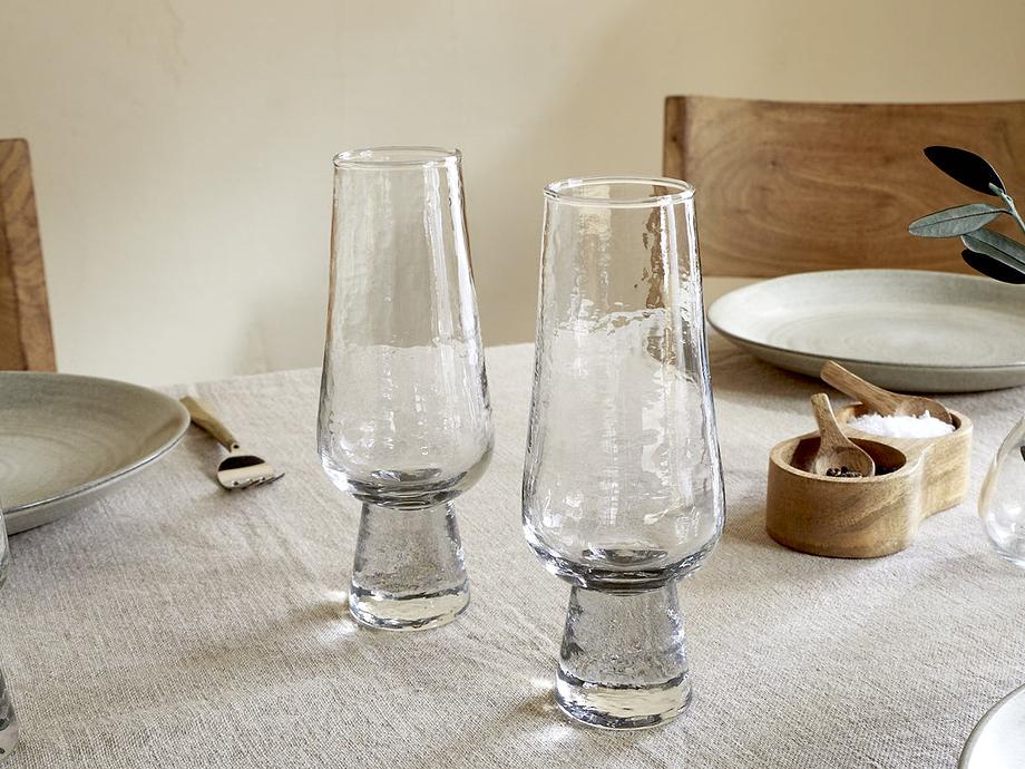 Visla Champagne Flute - Clear (Set of 4)
