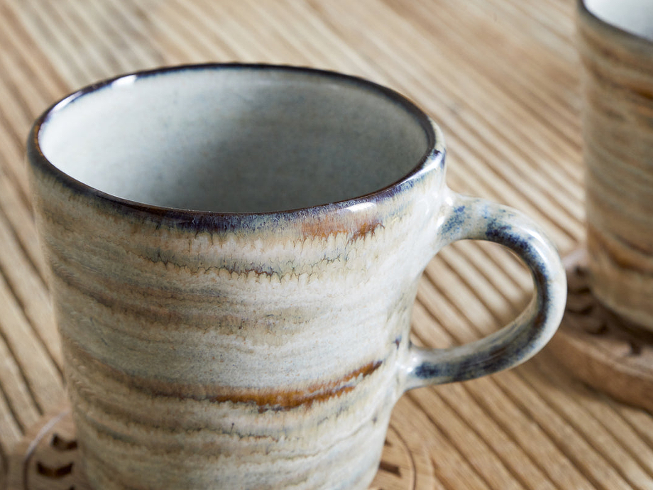 Vizo Mugs - Grey (Set of 2)