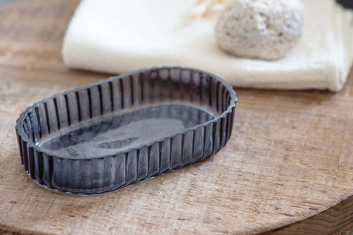 Valeska Recycled Glass Soap Dish
