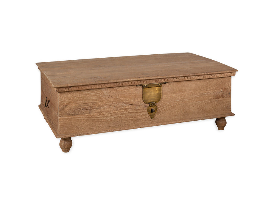 Vidur Mango Wood Chest - Natural