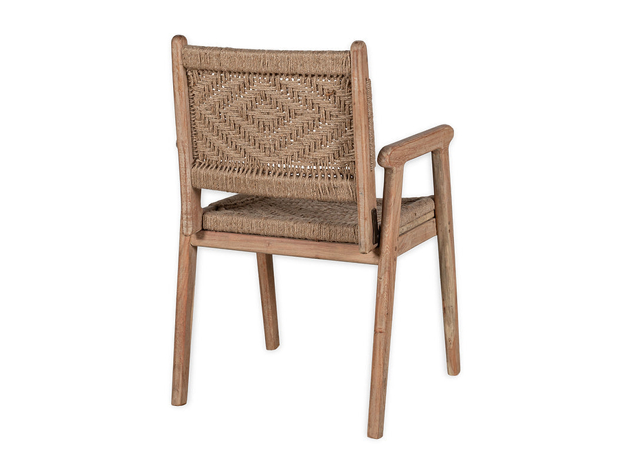Vinay Woven Dining Chair - Natural