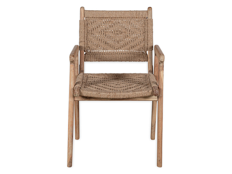 Vinay Woven Dining Chair - Natural