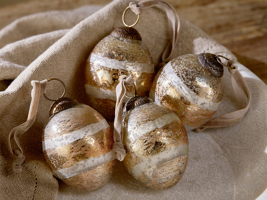 Viti Baubles - Gold (Set of 4)