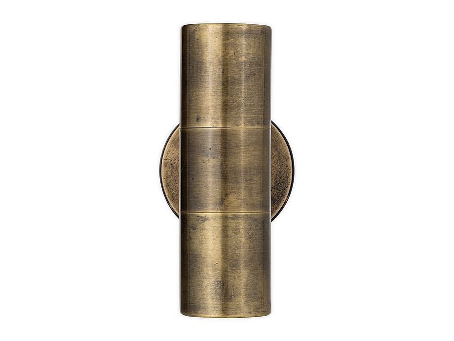 Vitla Outdoor Wall Lamp - Antique Brass