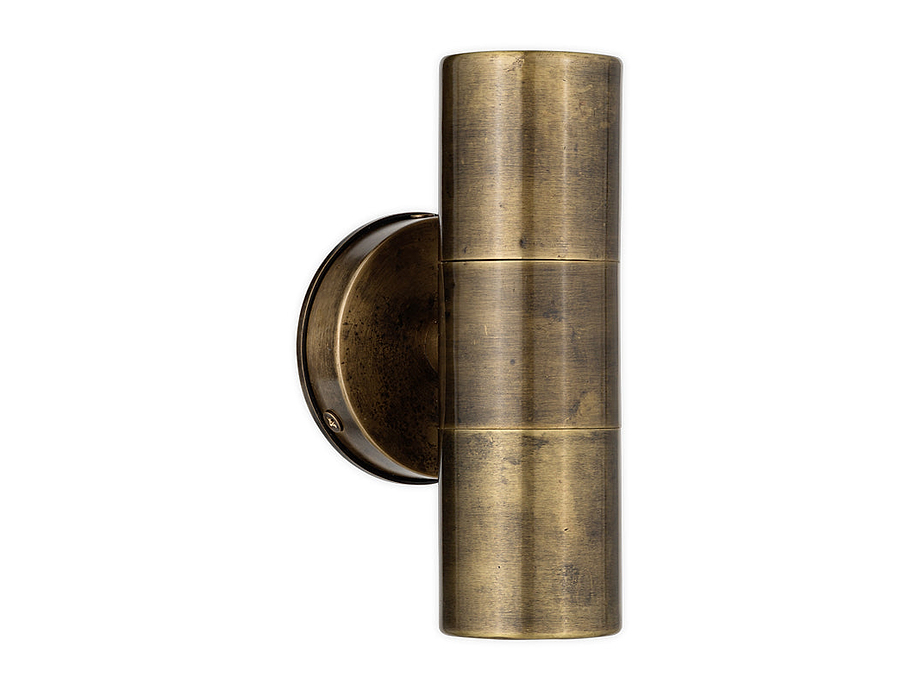 Vitla Outdoor Wall Lamp - Antique Brass
