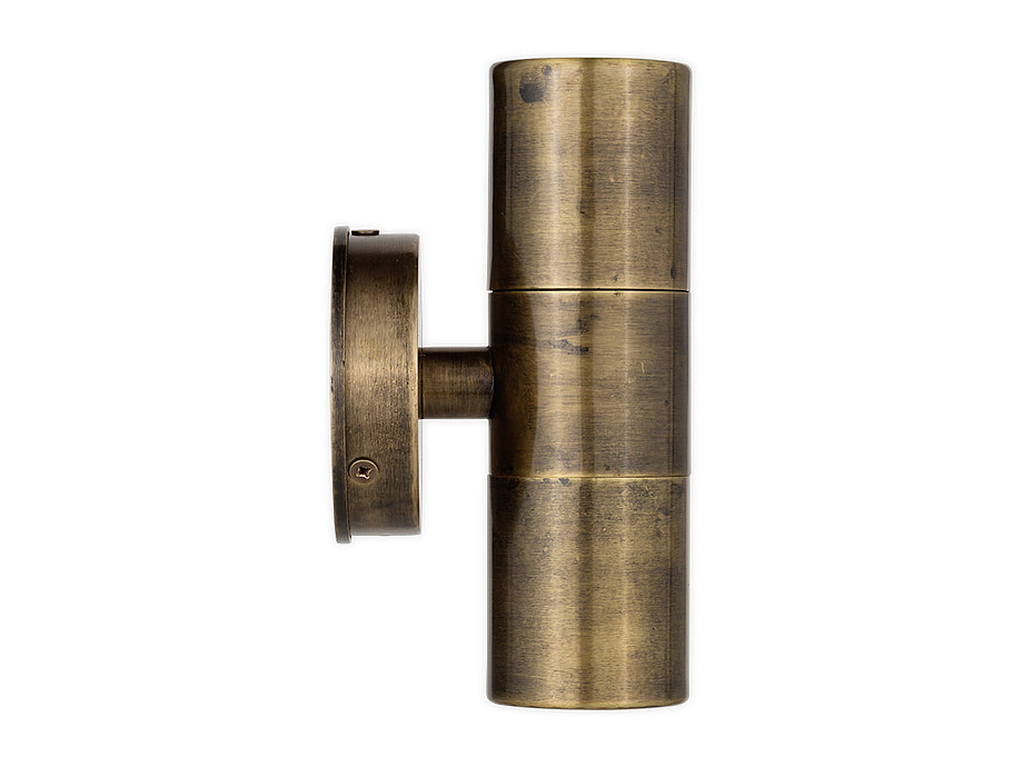 Vitla Outdoor Wall Lamp - Antique Brass