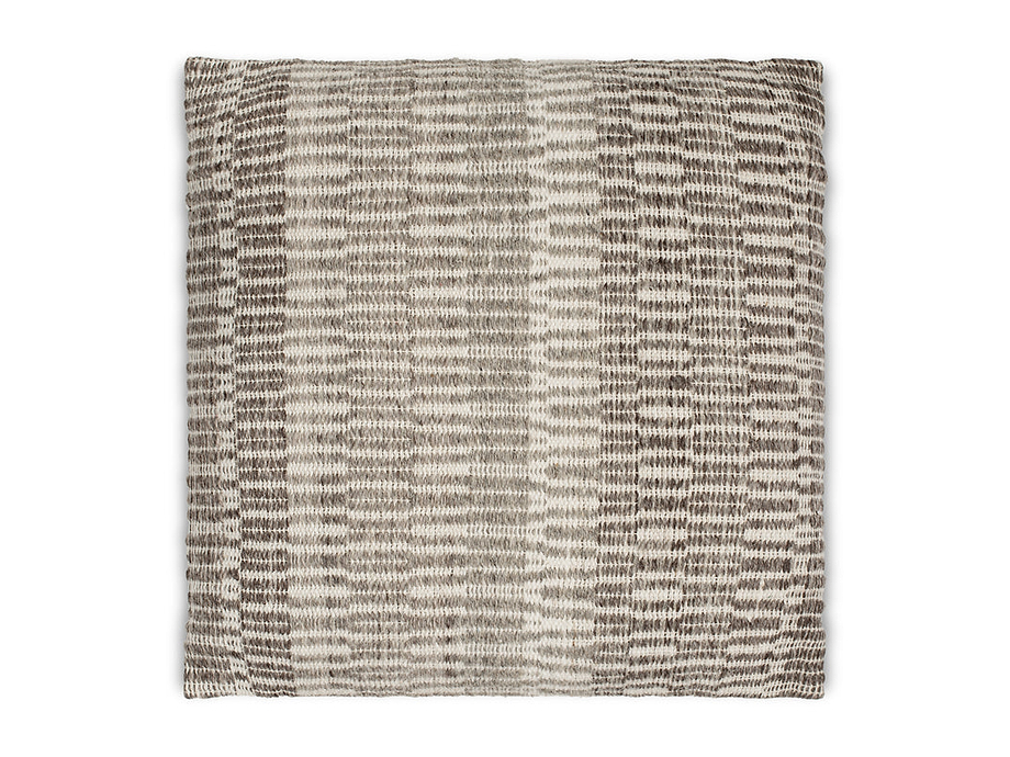 Aahna Wool Cushion Cover - Charcoal