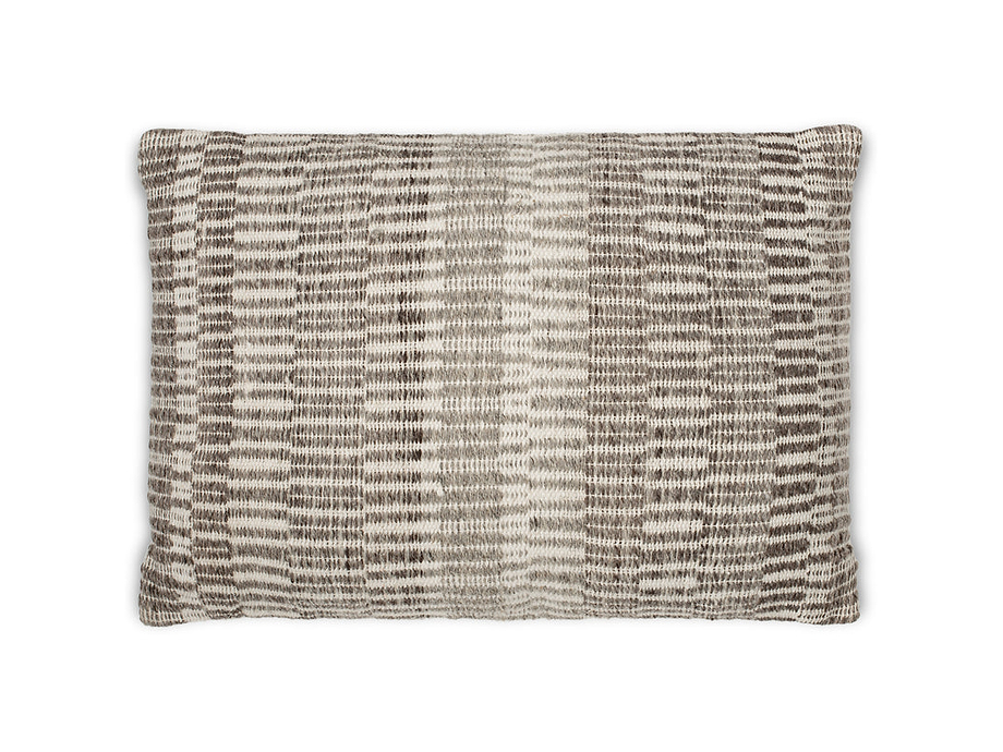 Aahna Wool Cushion Cover - Charcoal