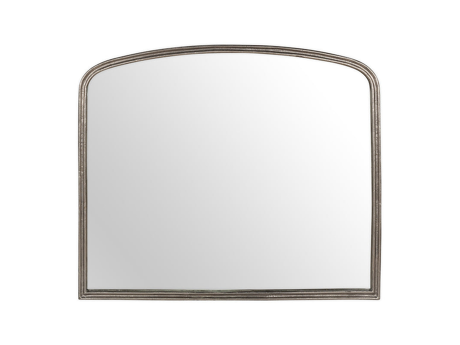 Almora Wall Mirror - Antique Nickle