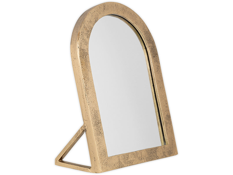 Cayce Cast Aluminum Vanity Mirror - Antique Brass