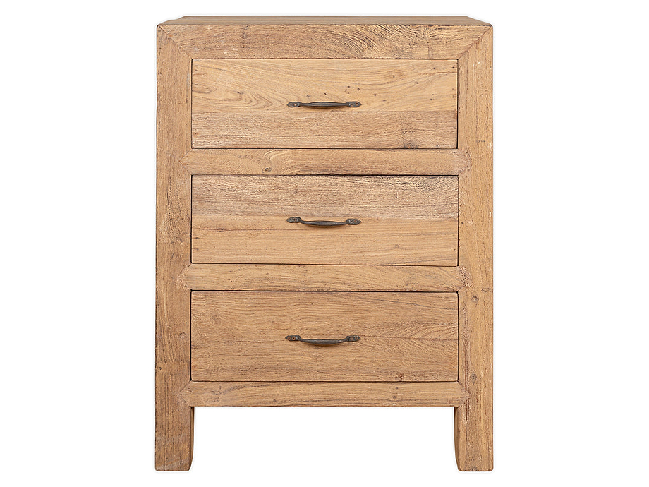 Iya Reclaimed Wood Chest of Drawers - Natural - Small