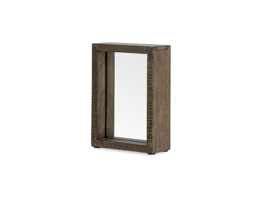 Indu Standing Mango Wood Frame - Dark Ash